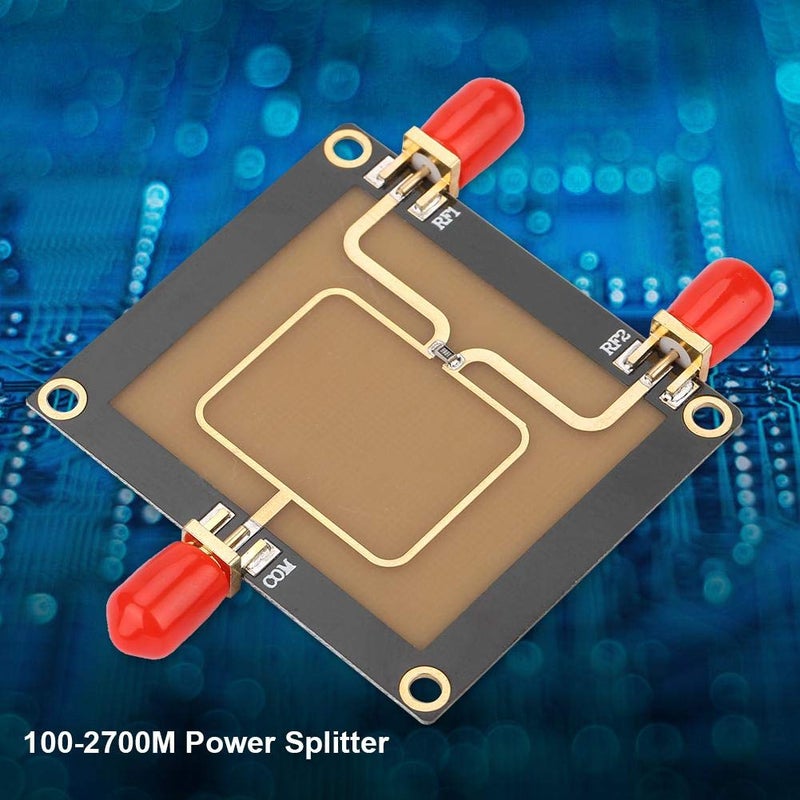 Hyuduo 2-Way Coaxial Splitter, 100-2700M Frequency RF Power Splitter Divider Combiner for Industrial Equipment Electrical - Image 3